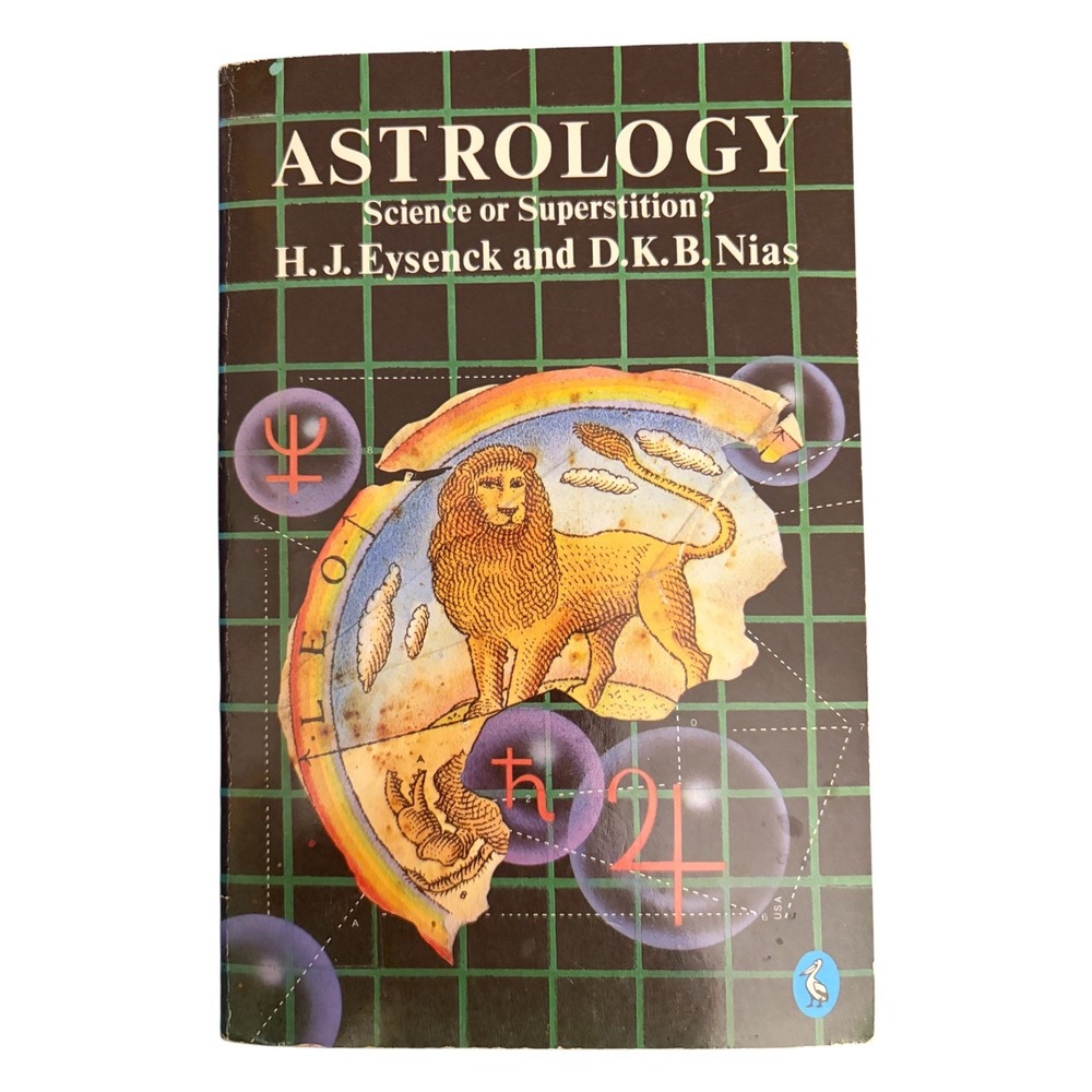Vintage Astrology‎ Science or Superstition H.J. Eysenck Pelican Books New Age